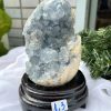 ĐÁ TINH THỂ CELESTINE, KL: 1.3 KG, KT: 16.3×9.5 CM (CLT21)