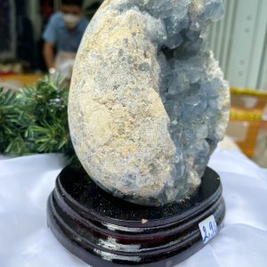 ĐÁ TINH THỂ CELESTINE, KL: 2.94 KG, KT: 20×13 CM (CLT24)