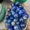 Bi cầu đá Thiên Thanh - Lapis Lazuli Sphere, đk 4-5cm
