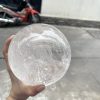 QUẢ CẦU PHONG THỦY THẠCH ANH TRẮNG ĐK 14CM KL 2,96KG MS: BTR46