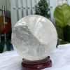 QUẢ CẦU PHONG THỦY THẠCH ANH TRẮNG ĐK 14,5CM KL 3,105KG MS: BTR47