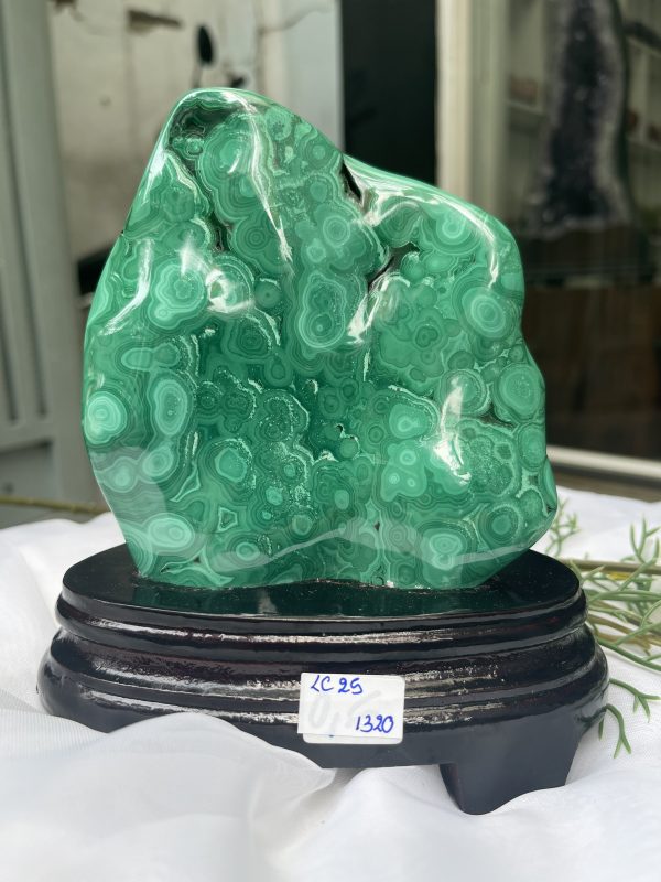 ĐÁ LÔNG CÔNG – ĐÁ KHỔNG TƯỚC – MALACHITE (LC25)