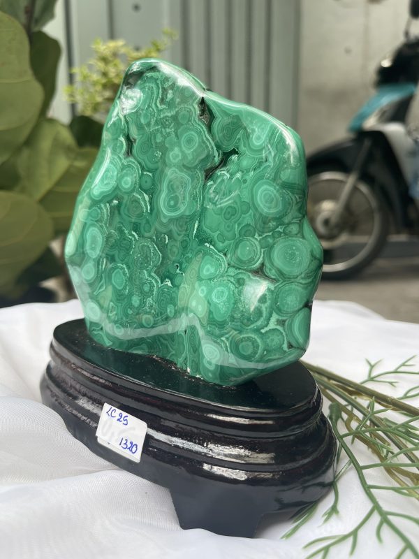 ĐÁ LÔNG CÔNG – ĐÁ KHỔNG TƯỚC – MALACHITE (LC25)