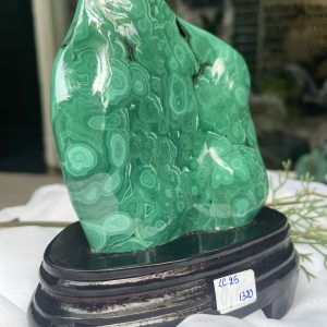 ĐÁ LÔNG CÔNG – ĐÁ KHỔNG TƯỚC – MALACHITE (LC25)
