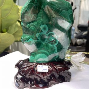 ĐÁ LÔNG CÔNG – ĐÁ KHỔNG TƯỚC – MALACHITE (LC26)