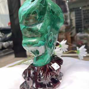 ĐÁ LÔNG CÔNG – ĐÁ KHỔNG TƯỚC – MALACHITE (LC26)