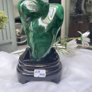 ĐÁ LÔNG CÔNG – ĐÁ KHỔNG TƯỚC – MALACHITE (LC28)