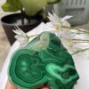 ĐÁ LÔNG CÔNG – ĐÁ KHỔNG TƯỚC – MALACHITE (LC31), KT: 10×8.5 CM; KL: 0.378KG