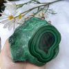 ĐÁ LÔNG CÔNG – ĐÁ KHỔNG TƯỚC – MALACHITE (LC36), KT: 10.3×9.3 CM; KL: 0.642KG