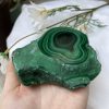 ĐÁ LÔNG CÔNG – ĐÁ KHỔNG TƯỚC – MALACHITE (LC36), KT: 10.3×9.3 CM; KL: 0.642KG