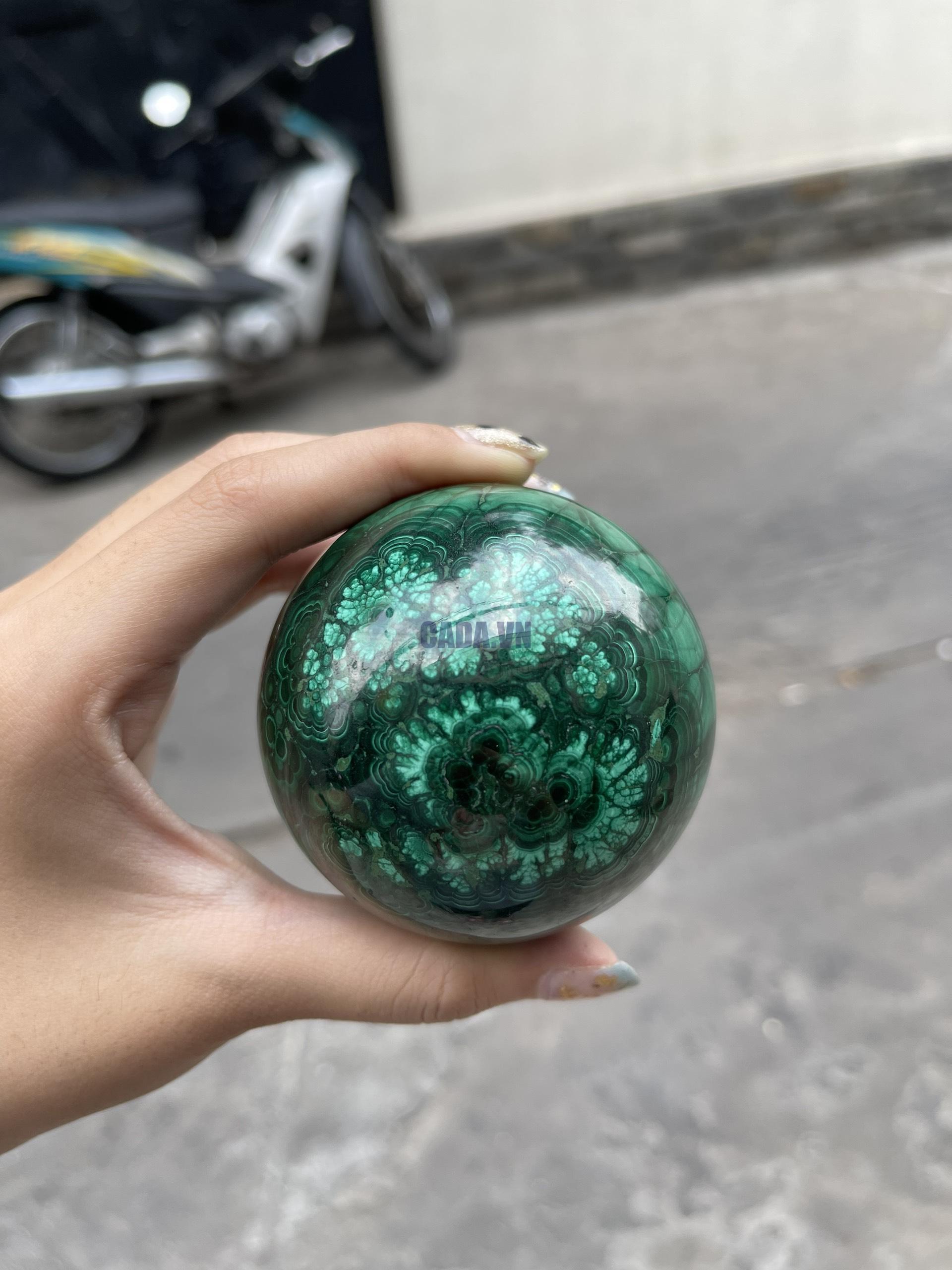 Bi cầu đá Lông Công ĐK: 7 CM, KL: 0.678 KG (MLC17)