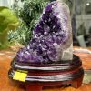 HỐC THẠCH ANH TÍM NHỎ – SMALL AMETHYST GEODE TU107