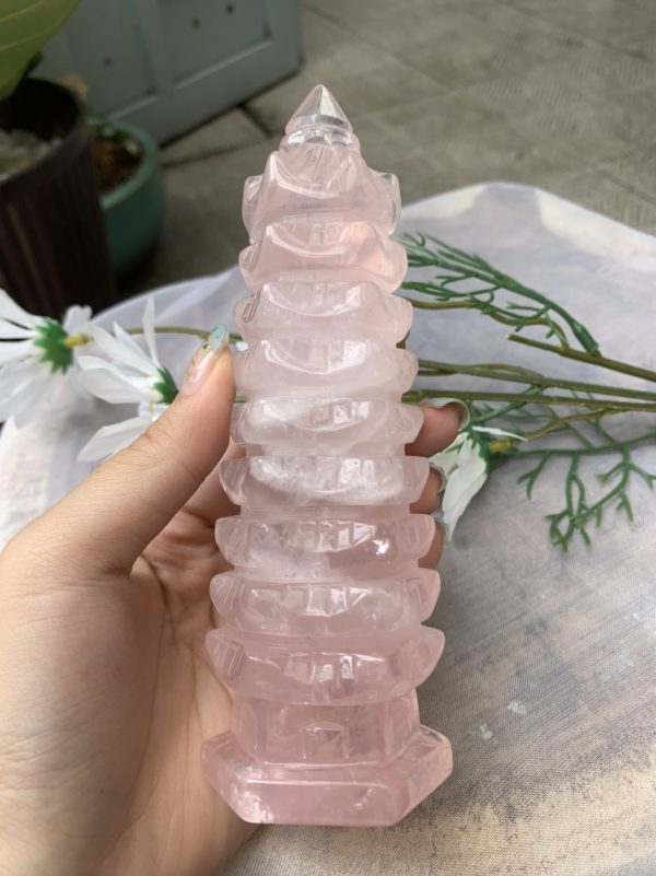 Tháp Văn Xương 9 tầng - Tháp Văn Phong KT: 15x5.3 CM KL:0.388 KG (TVX13)