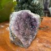 HỐC THẠCH ANH TÍM NHỎ – SMALL AMETHYST GEODE (TV337), KL: 1.150KG, KT: 10×10 CM