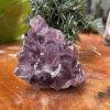 HỐC THẠCH ANH TÍM NHỎ – SMALL AMETHYST GEODE (TV344), KL: 0.632KG, KT: 9×9 CM