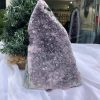 HỐC THẠCH ANH TÍM NHỎ – SMALL AMETHYST GEODE (TV350), KL: 1.624KG, KT: 18×12 CM