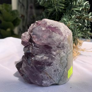 HỐC THẠCH ANH TÍM NHỎ – SMALL AMETHYST GEODE (TV351), KL: 1.268KG, KT: 9×11 CM