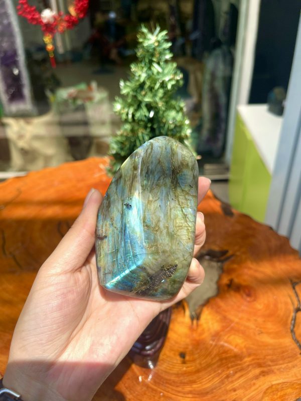 ĐÁ XÀ CỪ - HẮC NGUYỆT QUANG - Labradorite