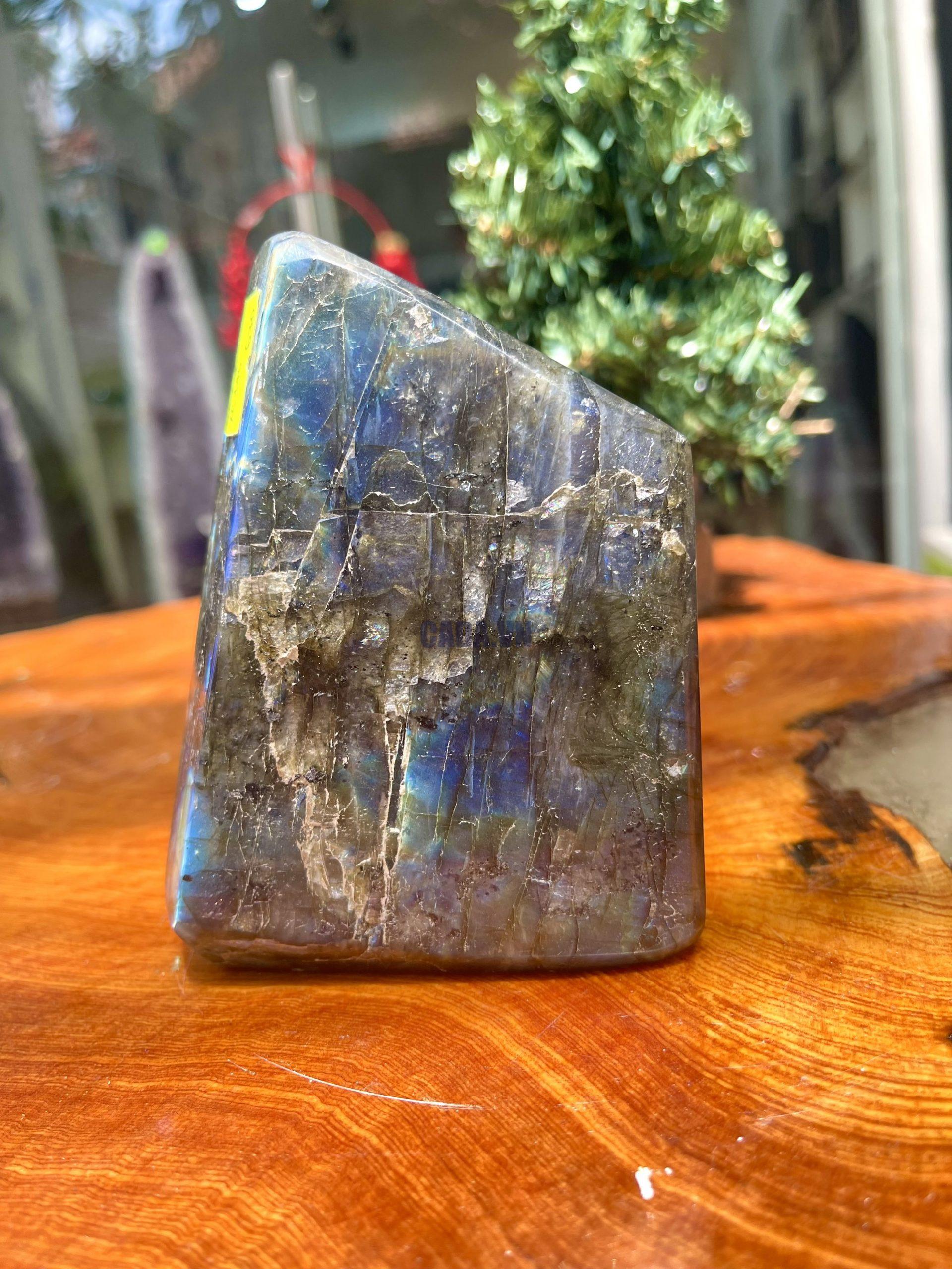 ĐÁ XÀ CỪ - HẮC NGUYỆT QUANG - Labradorite