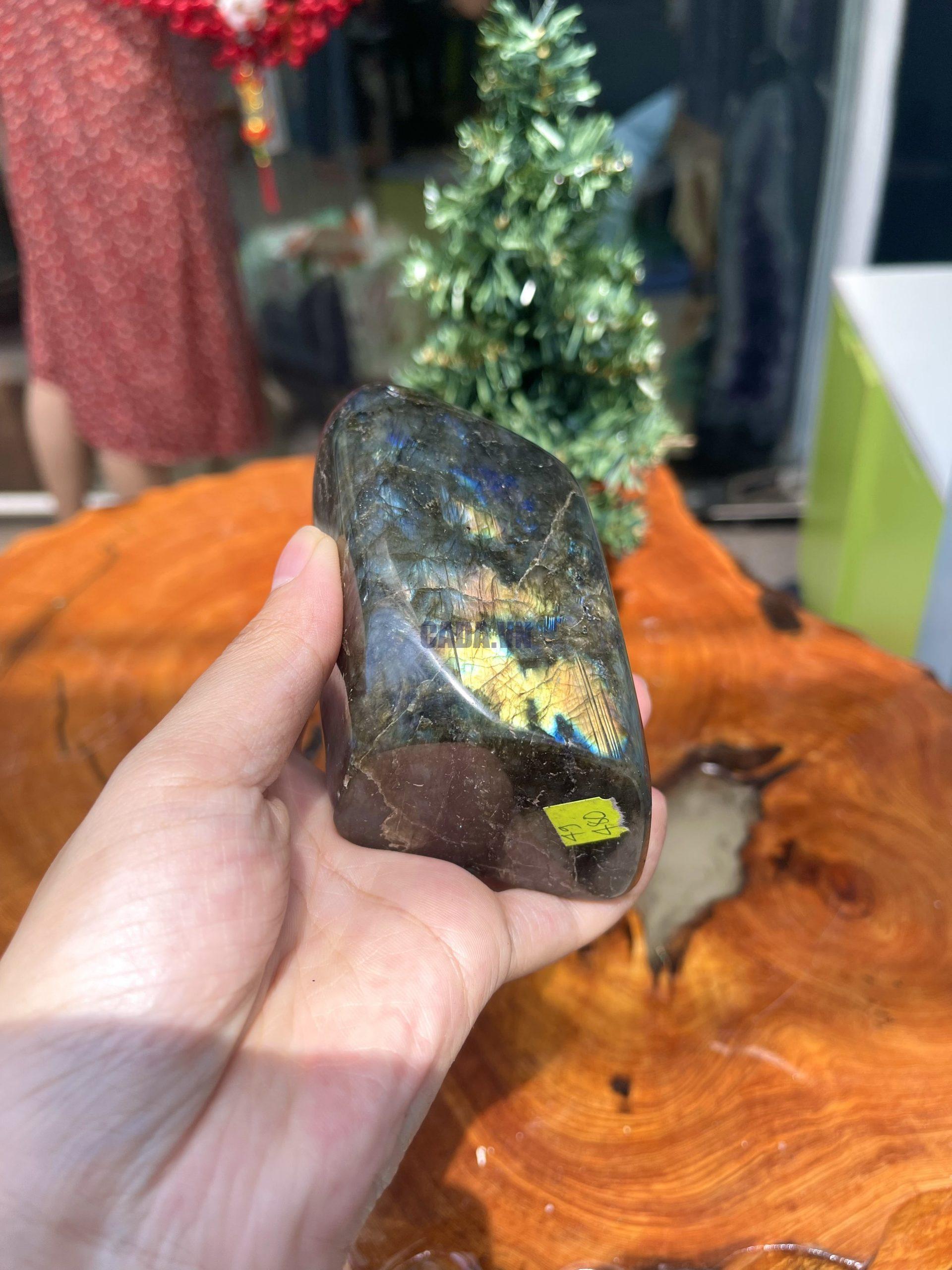 ĐÁ XÀ CỪ - HẮC NGUYỆT QUANG - Labradorite