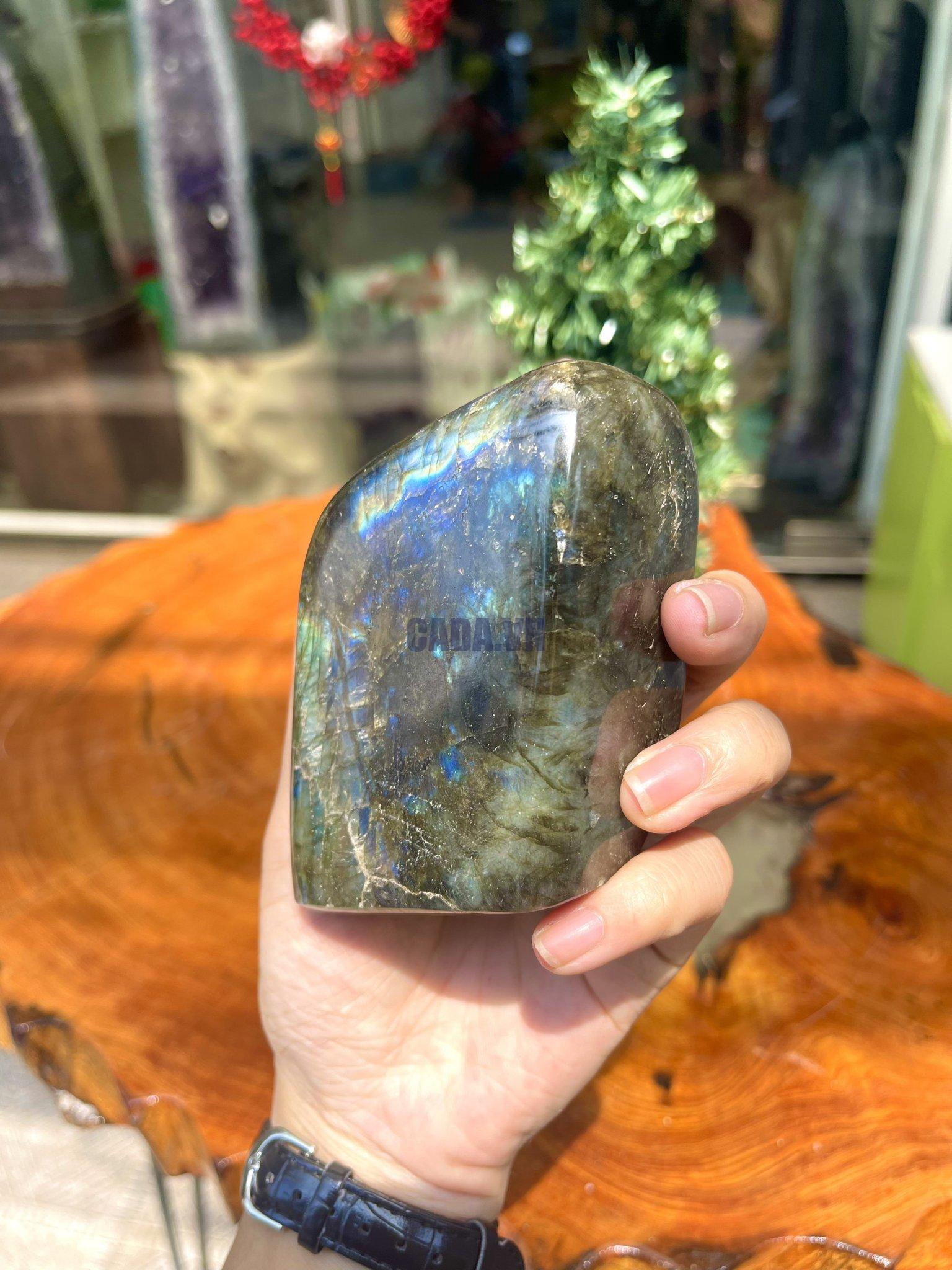 ĐÁ XÀ CỪ - HẮC NGUYỆT QUANG - Labradorite