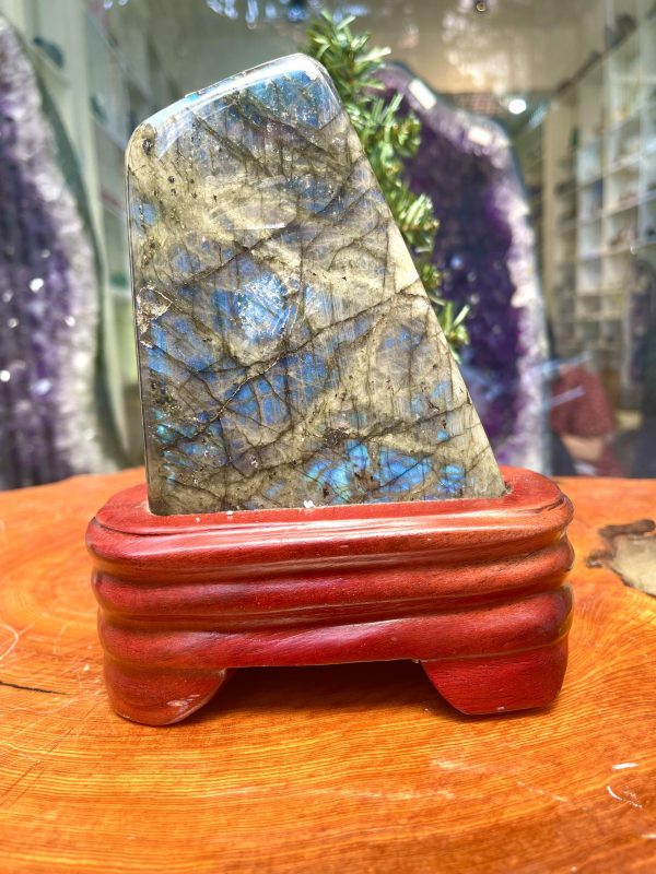 ĐÁ XÀ CỪ - HẮC NGUYỆT QUANG - Labradorite