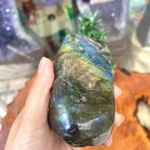 ĐÁ XÀ CỪ - HẮC NGUYỆT QUANG - Labradorite