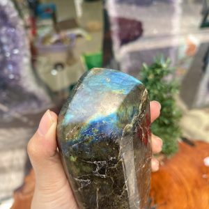 ĐÁ XÀ CỪ - HẮC NGUYỆT QUANG - Labradorite
