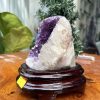 HỐC THẠCH ANH TÍM NHỎ – SMALL AMETHYST GEODE TU107