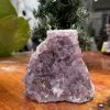 HỐC THẠCH ANH TÍM NHỎ – SMALL AMETHYST GEODE (TV267), KL: 0.718KG, KT: 10×9 CM