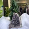 HỐC THẠCH ANH TÍM NHỎ – SMALL AMETHYST (TV372), KL: 0.956 KG, KT: 13 x 11 CM 