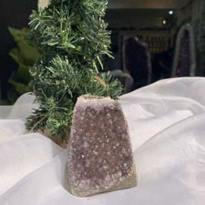 HỐC THẠCH ANH TÍM NHỎ – SMALL AMETHYST (TV378), KL: 0.446 KG, KT: 9.1 x 7 CM 