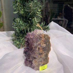 HỐC THẠCH ANH TÍM NHỎ – SMALL AMETHYST GEODE (TV249), KL: 0.484KG, KT: 10x7 CM