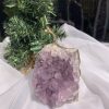 HỐC THẠCH ANH TÍM NHỎ – SMALL AMETHYST (TV383), KL: 0.472KG, KT: 9 x 6.7 CM