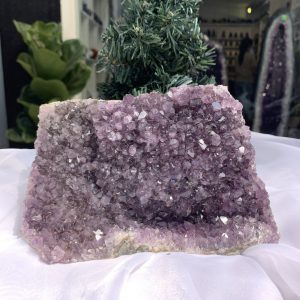 HỐC THẠCH ANH TÍM NHỎ – SMALL AMETHYST (TV402), KL: 2.316KG, KT: 13.3 x 20 CM