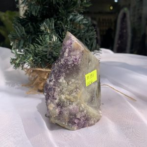 HỐC THẠCH ANH TÍM NHỎ – SMALL AMETHYST (TV394), KL: 0.408KG, KT: 9.7x 6 CM