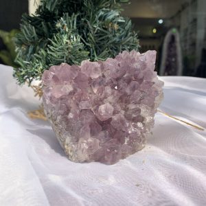 HỐC THẠCH ANH TÍM NHỎ – SMALL AMETHYST (TV389), KL: 0.45 KG, KT: 8 x 9.1 CM