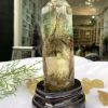 TRỤ THẠCH ANH VÀNG ÁM KHÓI – CITRINE SMOKY QUARTZ POINT KT: 19,7X6,3 CM KL: 0,554 KG (TK11)