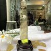 TRỤ THẠCH ANH VÀNG ÁM KHÓI -CITRINE SMOKY QUARTZ POINT- KT: 22.2x4 CM KL: 0.324KG (TK03)