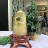 TRỤ ĐÁ THẠCH ANH VÀNG – CHẤT TRONG, KL: 0.924KG, CAO 20CM (TVL25)