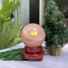 Bi cầu Thạch Anh Hồng – Rose Quartz Sphere (BH85), ĐK: 10,4CM, KL: 1,518KG