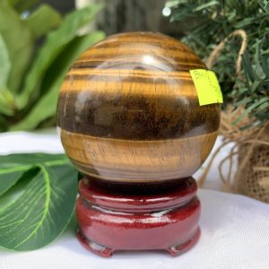 QUẢ CẦU PHONG THỦY MẮT HỔ KL : 0,396KG, ĐK : 6,4CM, MS : BM18
