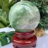 Bi cầu Fluorite Xanh - Green Fluorite Sphere (BX46), ĐK: 8,2 CM, KL: 0,902 KG