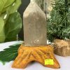 TRỤ THẠCH ANH KHÓI THÔ- RAW SMOKY QUARTZ POINT (TAK01), KL:0.588, KT: 16.7x7CM