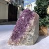 HỐC THẠCH ANH TÍM NHỎ – SMALL AMETHYST GEODE (TV410), KL: 1.542KG, KT: 12,5×9,3 CM