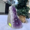 HỐC THẠCH ANH TÍM NHỎ – SMALL AMETHYST GEODE (TV409), KL: 0,526KG, KT: 10,5×5 CM