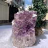 HỐC THẠCH ANH TÍM NHỎ – SMALL AMETHYST GEODE (TV407), KL: 2.216KG, KT: 13,2x10,5 CM
