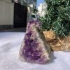 HỐC THẠCH ANH TÍM NHỎ – SMALL AMETHYST GEODE (TV408), KL: 0,374KG, KT: 9,5x6,8 CM