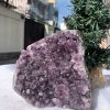 HỐC THẠCH ANH TÍM NHỎ – SMALL AMETHYST GEODE (TV403), KL: 1.184KG, KT: 13,2×12,5 CM