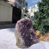 HỐC THẠCH ANH TÍM NHỎ – SMALL AMETHYST GEODE (TV403), KL: 1.184KG, KT: 13,2x12,5 CM
